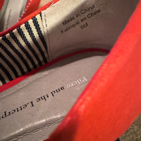 Anthropologie - Happy Red Eiffel Tower ballet flats - Picture 8 of 8